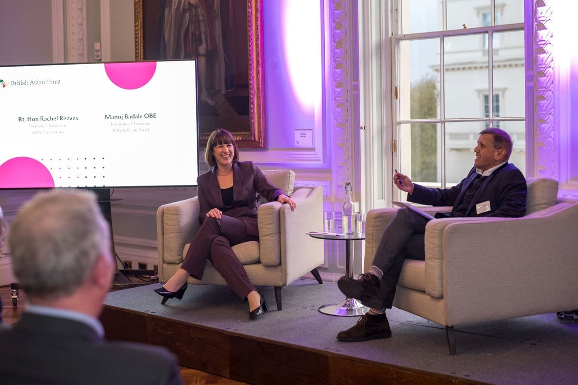 Empowering Economic Growth: Rachel Reeves in Conversation with British Asian Trust