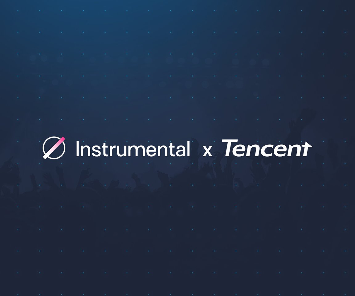 Instrumental announces strategic partnership with Tencent Holdings and Tencent Music Entertainment Group