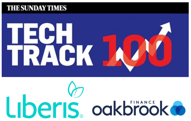 Oakbrook Finance & Liberis featured in The Sunday Times