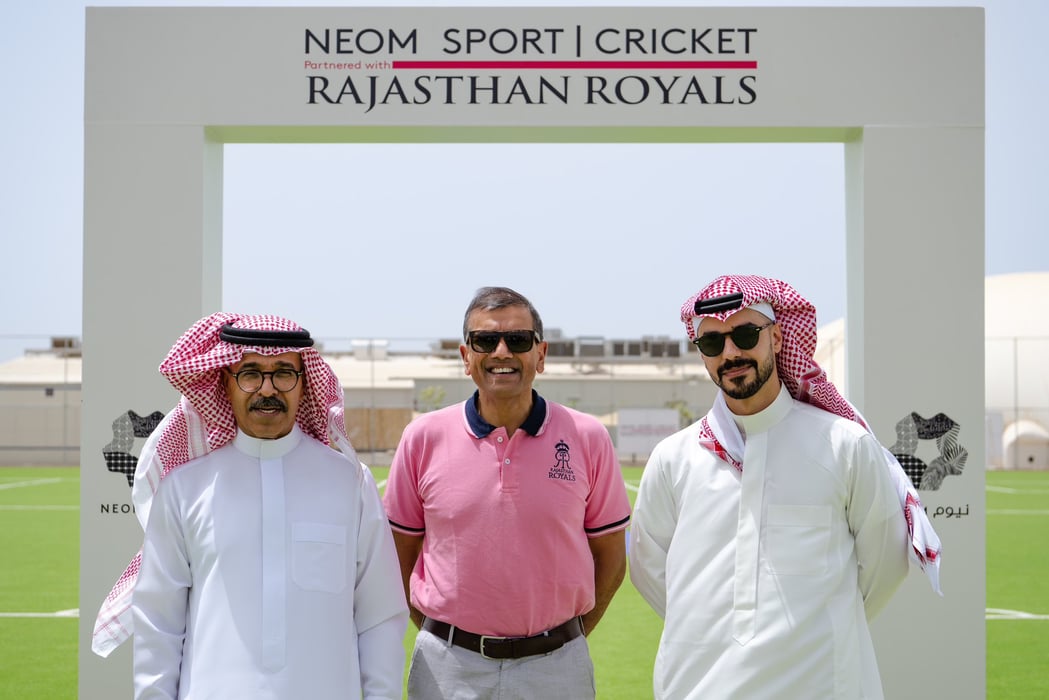 Rajasthan Royals and NEOM announce new community sports programme in Saudi Arabia