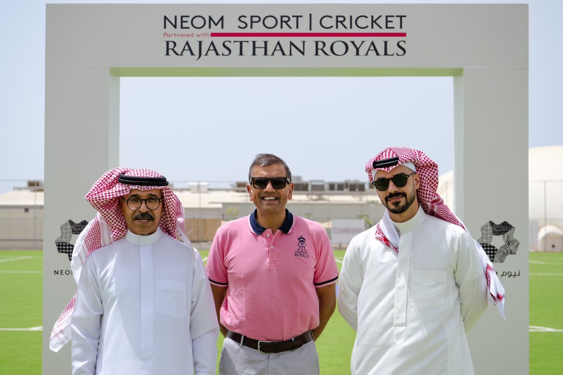 Rajasthan Royals and NEOM announce new community sports programme in Saudi Arabia