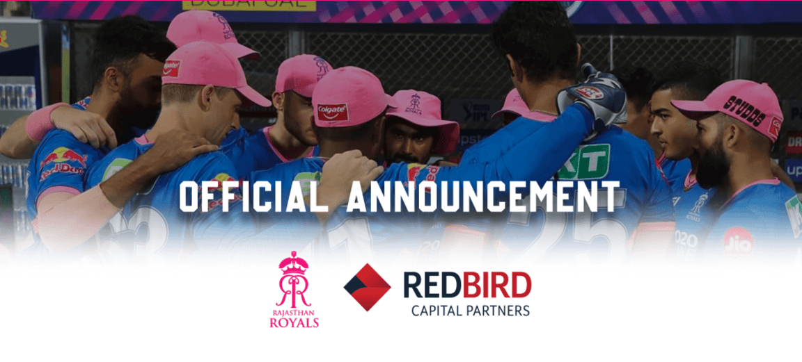 Emerging Media increases control of Indian Premier League’s Rajasthan Royals and announces strategic partnership with RedBird Capital Partners