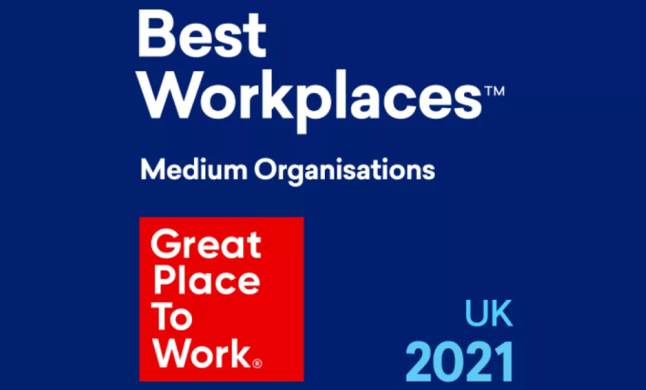 Oakbrook is recognised as one of the 2021 UK’s Best Workplaces