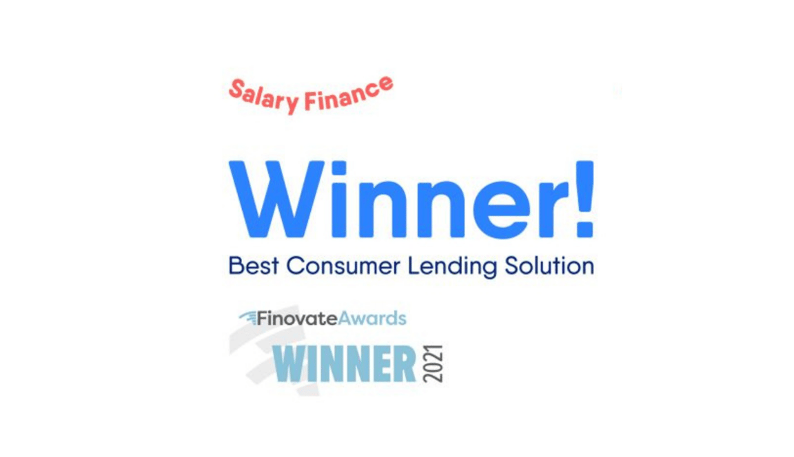 Salary Finance recognised as best consumer lending solution by Finovate