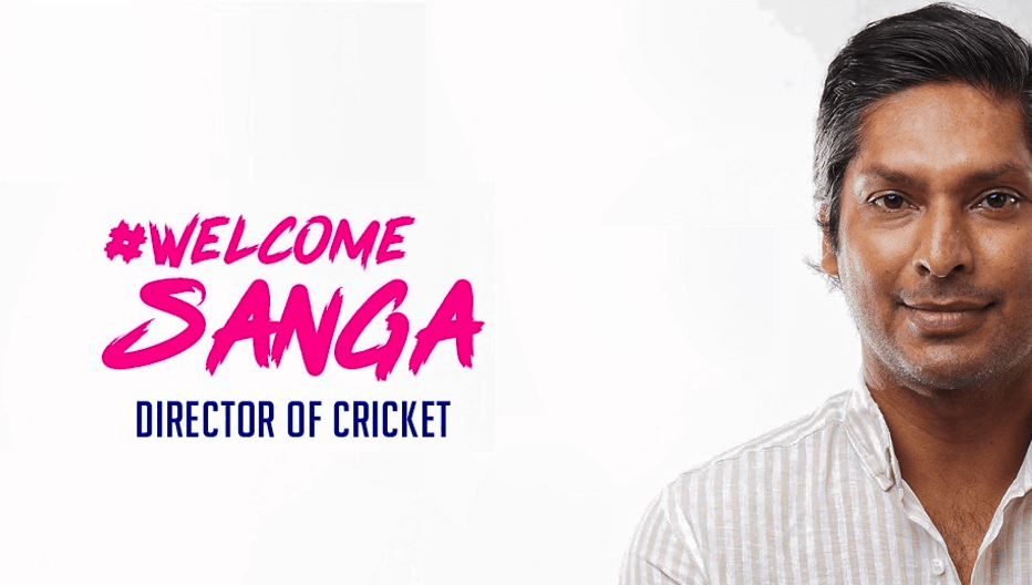 Rajasthan Royals welcome Kumar Sangakkara to the Royals family as the Director of Cricket